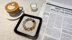Golden Mist Five-Path Wealth Crystal | Natural Citrine, Rutilated Quartz, and Amethyst Multi-Gem Bracelet for Good Luck and Prosperity