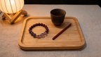 Cinnabar for Prosperity and Good Fortune | Amethyst Beads for Calming the Mind, Attracting Benefactors, and Bringing Peace and Good Fortune