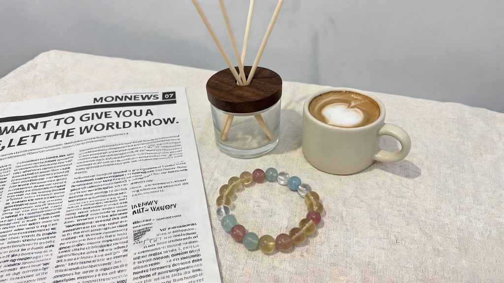 Five Blessings, Prosperity, and Abundance Crystal | Wealth, Good Relationships, Calmness, and Peace Mixed Crystal Bracelet
