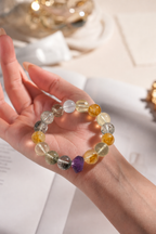 Golden Mist Multi-Gem Bracelet