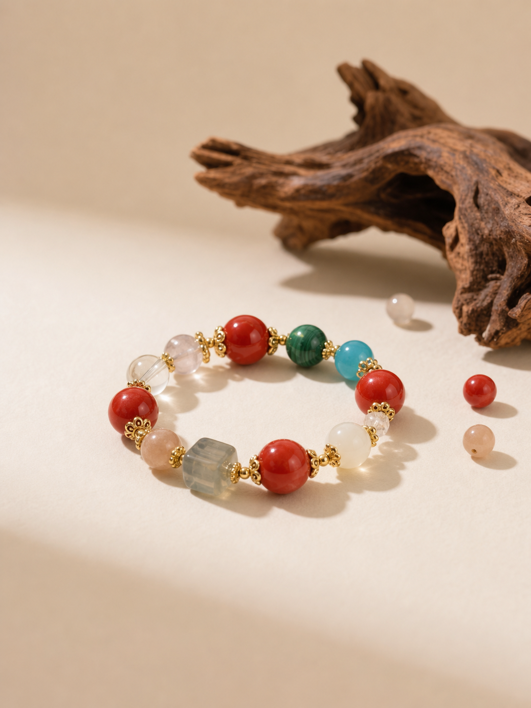 Mixed Gem Bracelet — detail view 3
