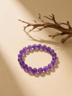 Purple Mist Amethyst Bracelet — detail view 3