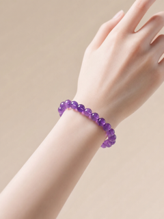 Purple Mist Amethyst Bracelet — detail view 5