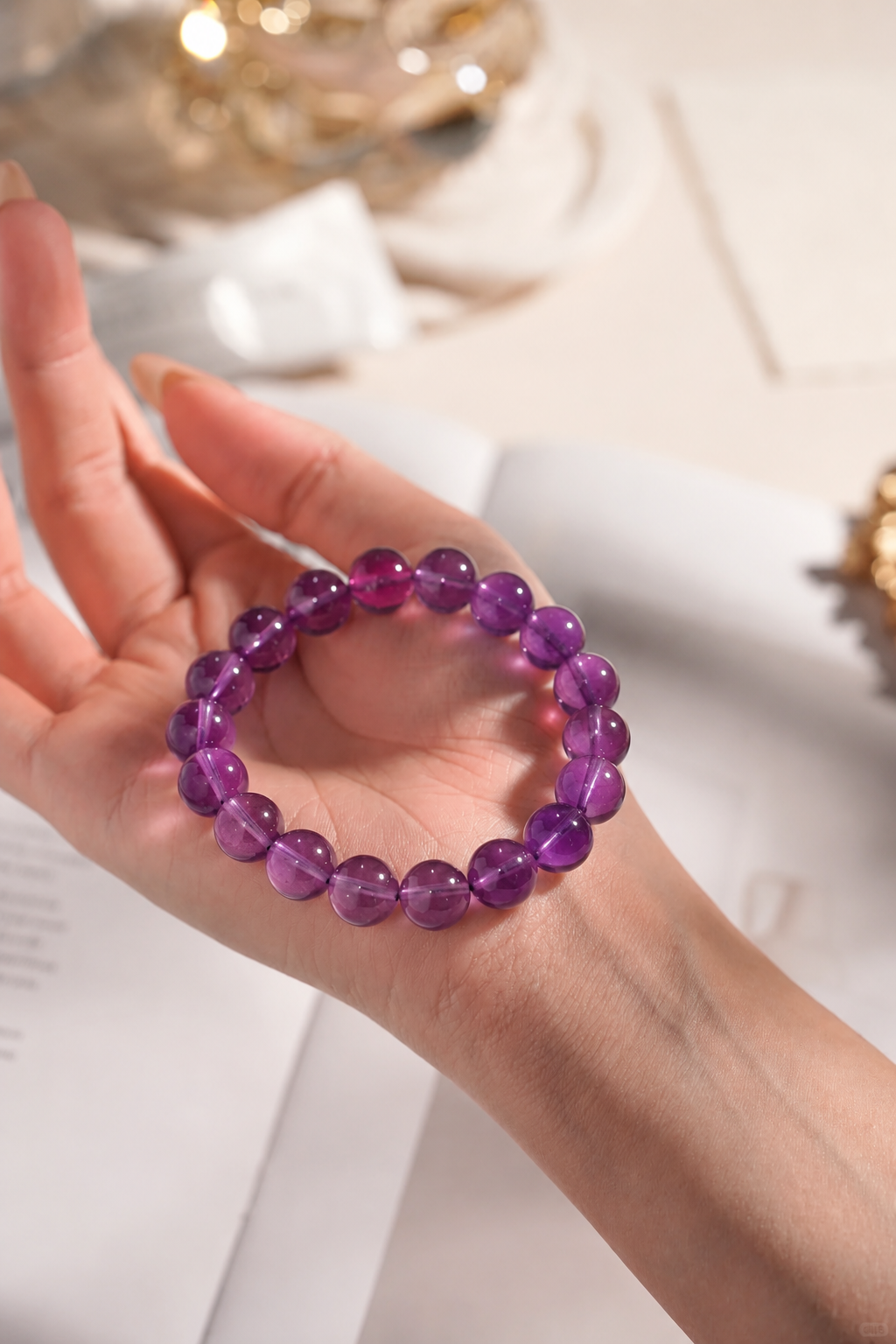 Purple Mist Amethyst Bracelet