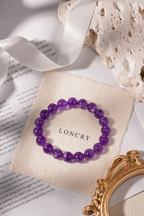Purple Mist Amethyst Bracelet
