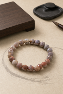 Storm Alxa Agate Crystal Bracelet — detail view 3